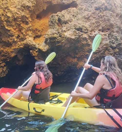 Dicas Segurança Praticar Caiaque - Alugar Kayak para diversao segura e divertida em Lagos - Algarve
