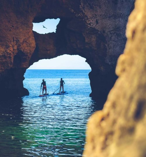 Rent SUP and enjoy Ponta da Piedade visit Leaving Roon door